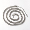 Iron Lantern Chain Necklace Making MAK-J004-14P-2