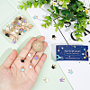 SUNNYCLUE 60Pcs 5 Colors Alloy Enamel Charms ENAM-SC0003-43-3