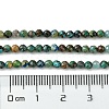 Natural Chrysocolla Beads Strands G-Z034-A03-02-5