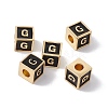 Rack Plating Brass Enamel Beads KK-B060-04G-01G-3