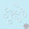 925 Sterling Silver Hoop Earrings STER-P047-13A-S-1