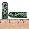 Dyed Natural Myanmar Jade Carved Pendants GG-CBABA9C-02-3