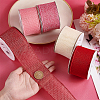 5 Rolls 5 Colors Burlap Lace Rolls OCOR-MA0001-32-3