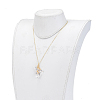 Pendants Necklaces and Dangle Earrings Jewelry Sets SJEW-JS01085-5