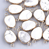 Natural Howlite Links connectors X-G-S344-02P-1