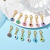 16Pcs 16 Styles Evil Eye Resin Pendant Decorations HJEW-JM01952-01-2