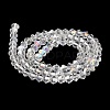 Transparent Electroplate Glass Beads Strands LS-GLAA-F029-2mm-A13-2