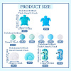 Food Grade Eco-Friendly Silicone Focal Beads SIL-TA0002-67-4