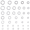 100Pcs 304 Stainless Steel Open Jump Rings STAS-YW0004-0.5x3-P-2