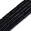 Opaque Solid Color Glass Beads Strands GLAA-N070-01A-C06-1