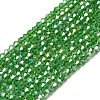 Glass Beads Strands EGLA-S056-2mm-06-1