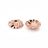 Brass Flower Bead Caps X-KK-O043-02-3
