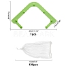 2Sets 2 Styles ABS Plastic Sink Strainers Basket & Bags AJEW-GA0002-76-2