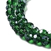 Electroplate Transparent Glass Beads Strands LS-EGLA-A035-T4mm-A10-3