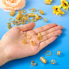 120Pcs 4 Styles Iron Dreadlocks Beads Hair Decoration FIND-TA0005-09G-6