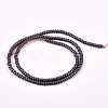 Matte Style Frosted Non-magnetic Synthetic Hematite Beads Strands G-M007-78-2