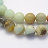 Natural Flower Amazonite Beads Strands G-G697-F06-4mm-4
