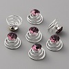 Fashion Iron Spirl Coils Hair Clip OHAR-WH0021-15A-2
