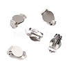 Non-Tarnish 316 Stainless Steel Clip-on Earring Findings STAS-I187-04A-P-1