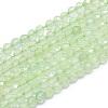 Natural Prehnite Beads Strands G-G792-33A-1