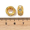 Brass Rhinestone Beads KK-U071-02B-01G-3