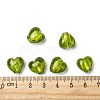 Handmade Silver Foil Glass Beads FOIL-R050-12x8mm-7-4
