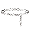 Alloy Ring Link Chain Waist Belly Chains for Women FS-WGC2DCA-02-2