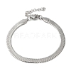 304 Stainless Steel Herringbone Chain Bracelet for Men Women BJEW-Q998-02P-1