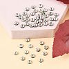 Brass Grade A Rhinestone Spacer Beads RSB034NF-10-4