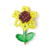 Seed Glass Beaded Pendants PALLOY-MZ00875-2