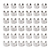 Kissitty 36Pcs 6 Style 304 Stainless Steel Cuff Earring Findings STAS-KS0001-18-13