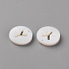 Natural Freshwater Shell Pendants SHEL-Q311-008Y-2