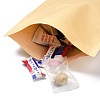 Eco-friendly Biodegradable Kraft Paper Zip Lock bag CARB-P009-01A-2