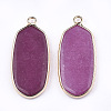 Natural White Jade Pendants X-G-T112-23G-2