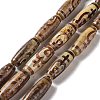 Tibetan Style dZi Beads Strands G-A024-01Z-1