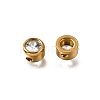 201 Stainless Steel Rhinestone Beads STAS-F318-02G-2