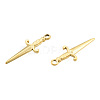 Ion Plating(IP) 201 Stainless Steel Pendants STAS-N098-246LG-3