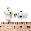 Handmade Lampwork Pendants LAMP-S069-08G-09-3