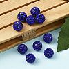 Pave Disco Ball Beads X-RB-A130-10mm-10-4