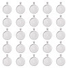 Alloy Pendant Cabochon Settings PALLOY-YW0001-69S-1