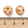 Alloy Enamel Beads ENAM-B037-05G-02-3