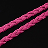Braided Imitation Leather Cords LC-S002-5mm-13-2