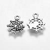 Halloween Jewelry Tibetan Style Alloy Pendants TIBEP-60606-AS-LF-3