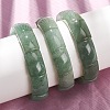 Rectangle Natural Green Aventurine Beaded Stretch Bracelets for Women Men GG-CBA9ACE-C08-1