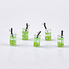 Glass Bottle Pendants LS-X-CRES-N017-06F-1