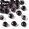 20Pcs Handmade Gold Sand Lampwork Beads LAMP-YW0001-79C-1