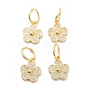 Brass Micro Pave Clear Cubic Zirconia Charms LS-ZIRC-L091-075G-1