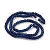Electroplated Natural Lava Rock Beads Strands G-Z032-J03-11C-2