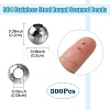 304 Stainless Steel Round Seamed Beads STAS-YW0001-84-2