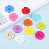 Acrylic Sewing Buttons X-BUTT-E076-D-M-4